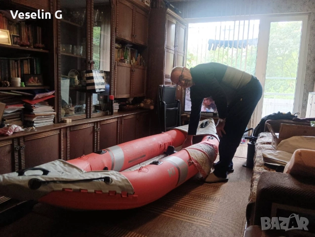 Едноместен надуваем каяк intex Explorer K2, снимка 4 - Водни спортове - 53761980