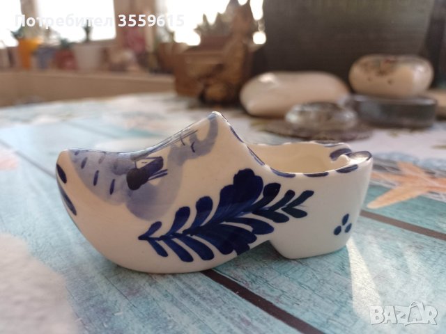 керамичен сувенир обувка от Холандия, снимка 3 - Колекции - 40892657