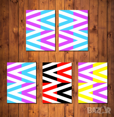 Абстрактна маслена картина ., снимка 3 - Картини - 35113665