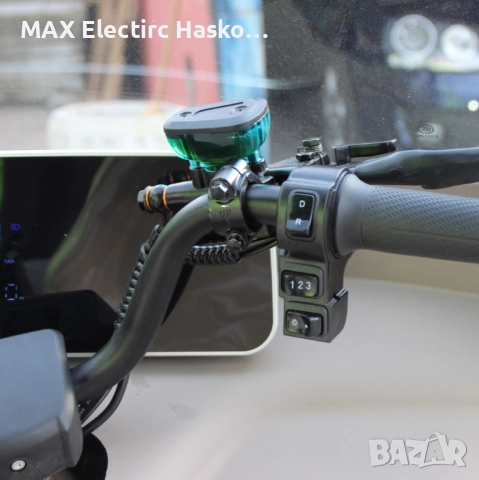 Триместна електрическа триколка LUXURY BUS 2000W/60V/25Ah - GRAY, снимка 13 - Мотоциклети и мототехника - 52132128