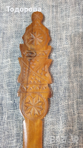 Ножче за писма от екзотична дървесина, снимка 3 - Антикварни и старинни предмети - 53659243