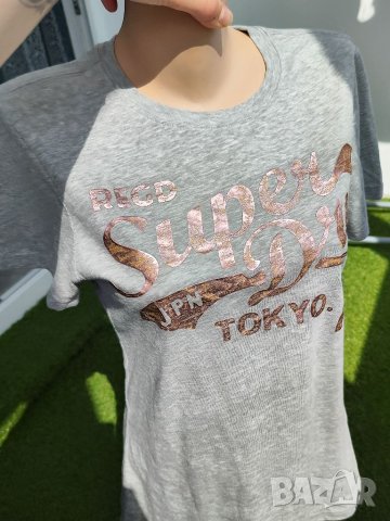 Дамска тениска Superdry 38 размер/ М , розово злато 18лв