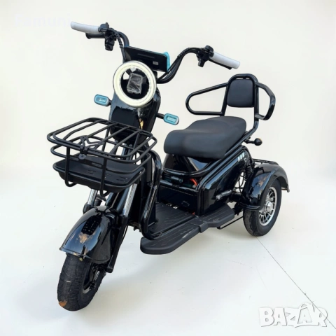 Електрическа Триколка PUDDING 1800W - Черна