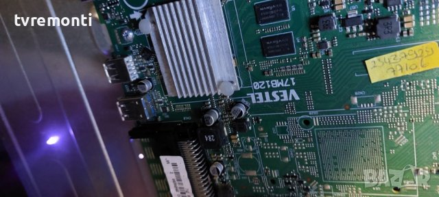 MAIN BOARD, 17MB120, for  MEDION MD31240 55inc дисплей VES550QNDS-2D-N12, снимка 2 - Части и Платки - 40189120