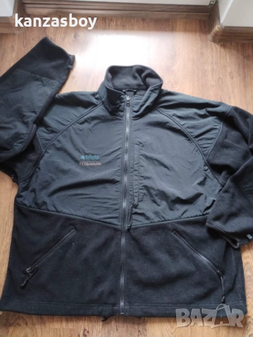 columbia titanium portland oregon u.s.a. 2.0 Full Zip Fleece Jacket - страхотно мъжко яке 2XL, снимка 5 - Якета - 52910250