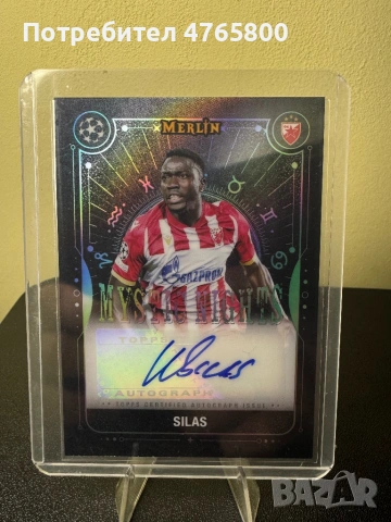 Silas Mystic Nights Auto – Topps Merlin UEFA 2024/25 Autograph