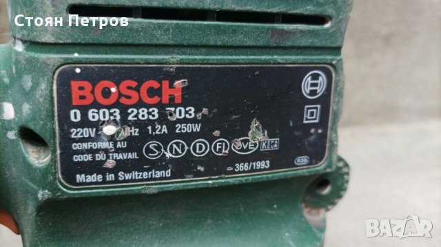 Ексцентрик шлайф Bosch, снимка 3 - Други инструменти - 36004193