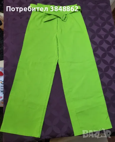 Зелен панталон , снимка 2 - Панталони - 47617841