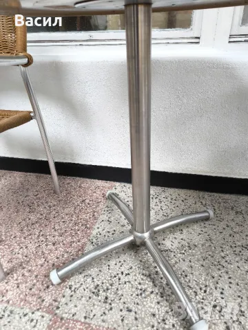 маса с четири стола, снимка 6 - Градински мебели, декорация  - 50311749