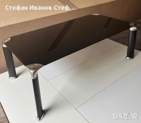 Стъклена холна маса, снимка 3 - Маси - 53486016