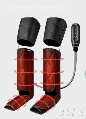 Термомасажор за крака Renpho Aeria Ultimate с топлина и въздушна компресия, снимка 6 - Други - 52306417