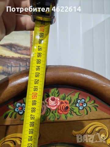 МНОГО КРАСИВ ПАРКЕТЕН ЧАСОВНИК , снимка 7 - Антикварни и старинни предмети - 52651712