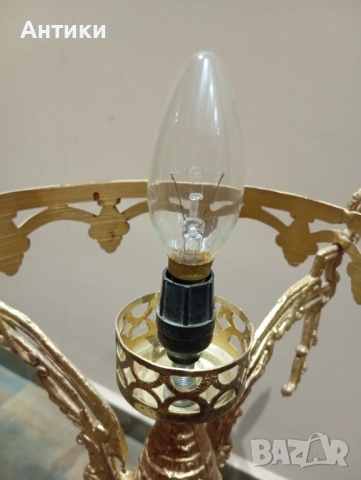 Стара порцеланова лампа , снимка 13 - Антикварни и старинни предмети - 52513737