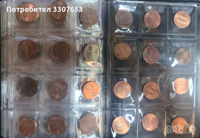 монети САЩ 120 бр, снимка 10 - Нумизматика и бонистика - 50794245