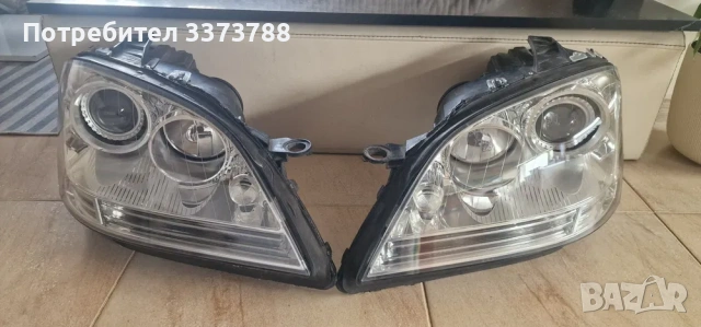 Продавам Bi-Led фарове за ML w164 (префейс)