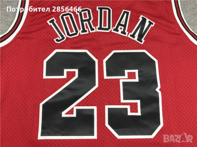 Мъжки потник Mitchell&Ness Chicago Bulls Michael Jordan размер XL , XXL, снимка 5 - Тениски - 52015112