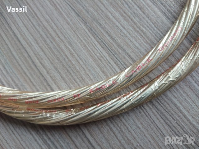 Висок клас SCART Eagle Gold кабел с позлатени букси, снимка 2 - Други - 29905616