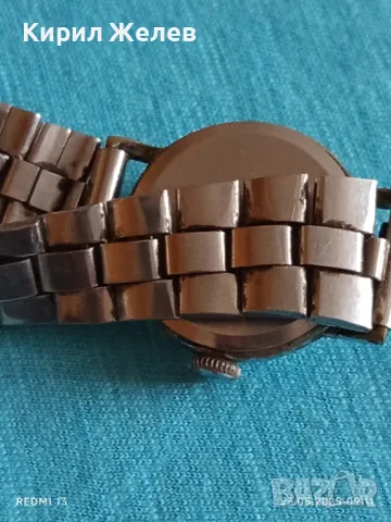 Стар механичен часовник дамски Заря СССР 21 камъка работи за КОЛЕКЦИЯ 33284, снимка 6 - Антикварни и старинни предмети - 50396852