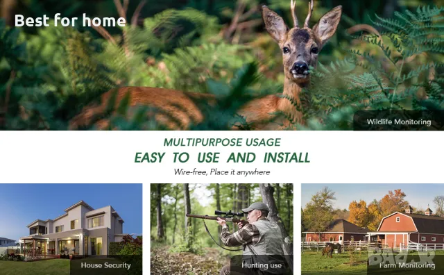 Ловна камера висок клас HAZA PR800 -58MP+ КАРТА SD 32 GB, снимка 8 - Оборудване и аксесоари за оръжия - 47443455