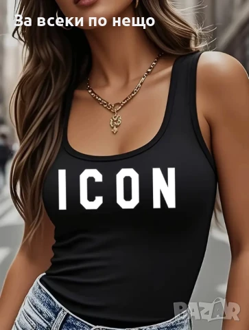 Icon Dsquared2 Дамски Потник Айкън Дискуаред2 - 2 Налични Цвята Код LFS540, снимка 2 - Потници - 50746068