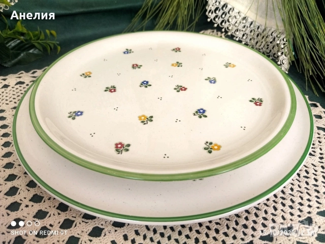 Красиви и нежни Pfalzkeramik Германия , снимка 10 - Чинии - 52942132