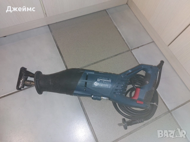 Професионален немски саблен трион Bosch 1100W, снимка 5 - Други инструменти - 52834934