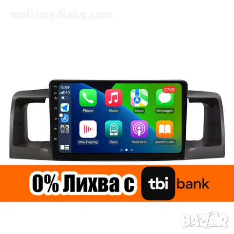 Мултимедия Android за Toyota Corolla 2000-2004, снимка 2 - Аксесоари и консумативи - 49859323