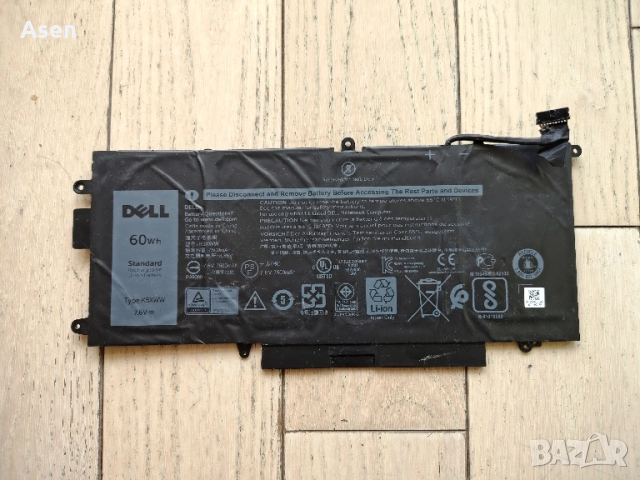 Dell Latitude 5289 7389 7390 Type K5XWW батерия 