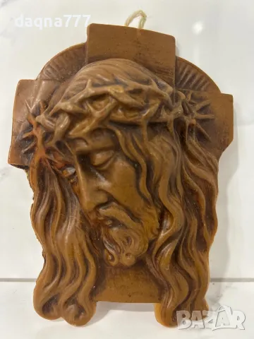 Восъчна пластика Исус 60-те години, снимка 2 - Антикварни и старинни предмети - 49690599