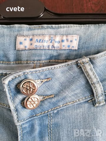 Дамски нови летни дънки Miss Two, снимка 5 - Дънки - 41666690