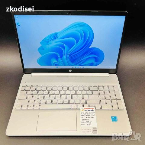 Лаптоп HP - 15S-FQ3001NU 15,6 Инча, снимка 3 - Лаптопи за игри - 53422865