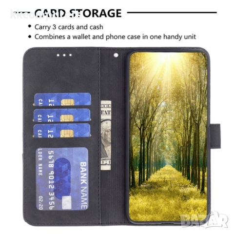 TECNO Spark Go 2024 4G / Spark 20 / Spark 20C / Pop 8 BINFEN COLOR Magnetic Wallet Калъф и Протектор, снимка 8 - Калъфи, кейсове - 50952394