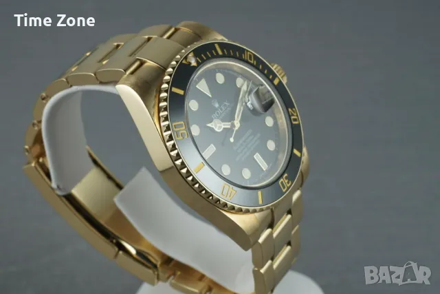 Rolex Submariner 40mm Yellow Gold Black Dial Ceramic Automatic Различни Варианти, снимка 7 - Мъжки - 48183672