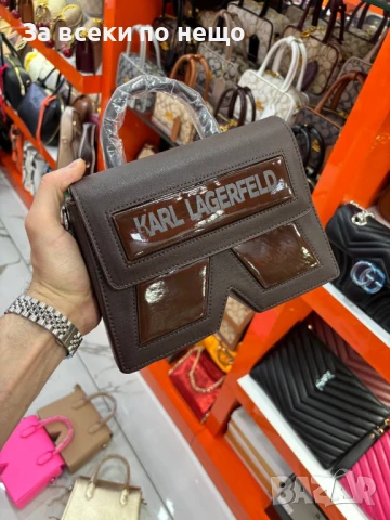 Karl Lagerfeld Дамска Чанта Карл Лагерфелд - Налични Различни Цветове Код E565, снимка 3 - Чанти - 50824767