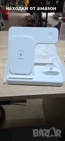 3-в-1 безжично зарядно устройство (3-in-1 Wireless Charger)., снимка 2 - Безжични зарядни - 55851733