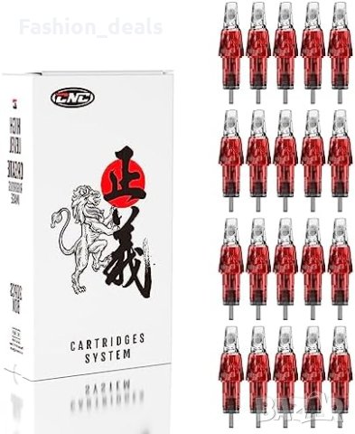 Нови 20 броя патрони игли за татуировки еднократна употреба