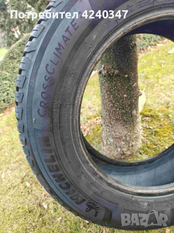 продавам 4бр.гуми mishelin crossclimate2 195/65/15 всесезони карани 4м., снимка 2 - Гуми и джанти - 53764038