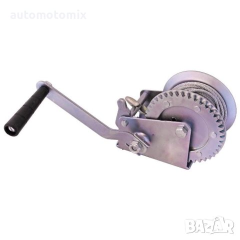 РЪЧНА ЛЕБЕДКА СЪС СТОМАНЕНО ВЪЖЕ 1200LBS, снимка 4 - Аксесоари и консумативи - 41644881