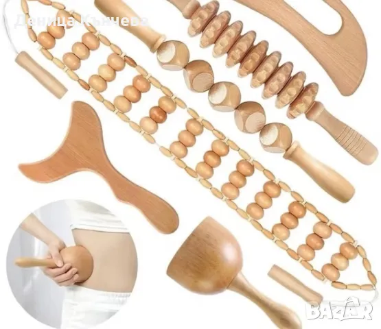 Комплект за мадеротерапия антицелулитни масажи на тяло