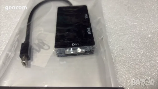 mini DiplayPort към HDMI/D-SUB/DVI адаптер, снимка 4 - Кабели и адаптери - 50062692