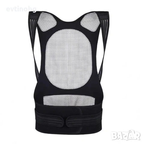 Жилетка с турмалинови магнити, Функция за корекция на стойката, Регулируема, снимка 5 - Масажори - 53798460