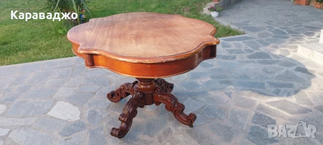 Антична Френска маса, снимка 8 - Маси - 50751887