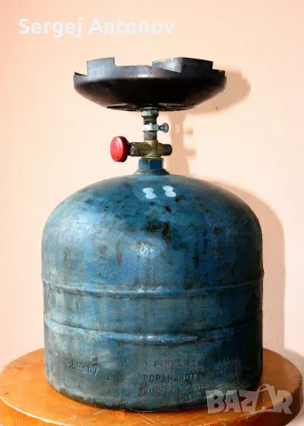 Газови бутилки, туристически, битови, 2 бр