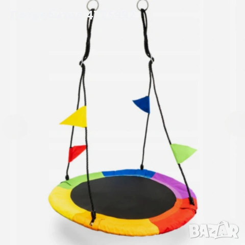 Люлка "Щъркелово гнездо" — здрава, удобна и подходяща за деца и възрастни до 150 кг, снимка 5 - Детски люлки - 53321802