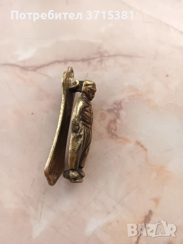 Бронзово чукало за врата, снимка 9 - Антикварни и старинни предмети - 53657672
