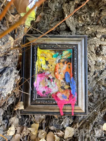 Авторска картина абстракция , снимка 9 - Картини - 42071375