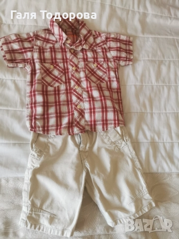 Комплекти летни дрешки до 2г за момче, снимка 2 - Комплекти за бебе - 51441378