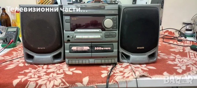 Аудио уредба Aiwa NSX-S10 + две тонколони и дистанционно 