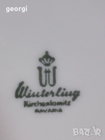 Немски баварски порцеланов сервиз Winterling    5/5, снимка 11 - Сервизи - 34036608