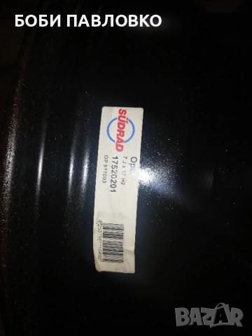 17цола стоманени джанти опел инсигния А, снимка 13 - Гуми и джанти - 51965798